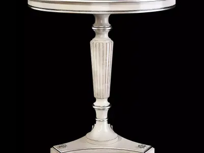 Classic coffe table 001 3D model