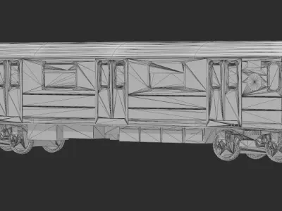 NYC MTA R62 Rolling Stock PRINT READY 3D print model