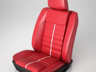 Car Seat GT sport 3D model
