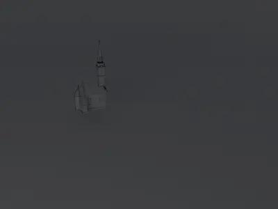 Great Roman Catholic Church Abonyi Free 3D model