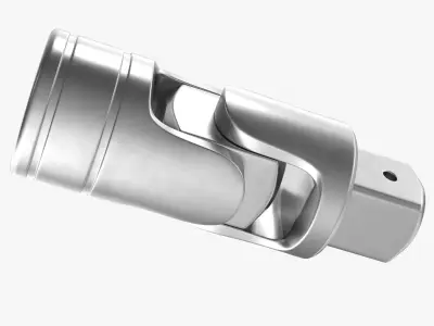 Socket Tool FU8A Low-poly 3D model