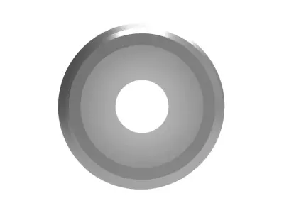 Straight Connector 1-8 NPT Male Low-poly 3D model