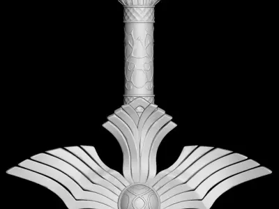 Stylized Sward 3D model