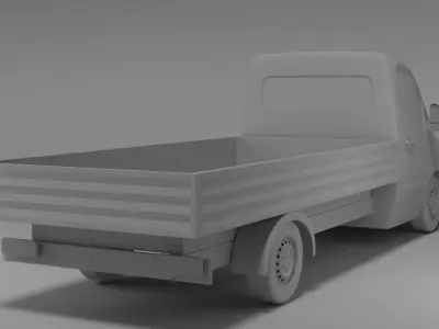 Sprinter 2019 dropside 3D model