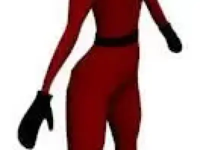 Sci-Fi girl Free 3D model
