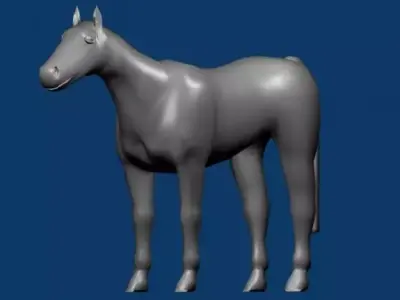 Horse Free 3D model order