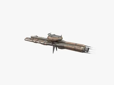 Spaceship(2)  purchase 3D model