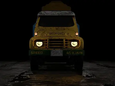 Bedford Truck Free 3D model