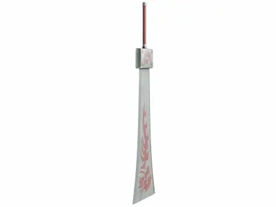 Sword 11  Low-poly 3D model