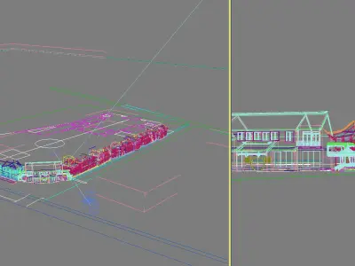 Chinese Style Architecture 3D model 17