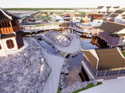 Suzhou Garden  museum 3D model