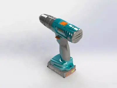 Apertadeira Bateria Bosch GSB 180 LI Screwdriver Battery 3D model
