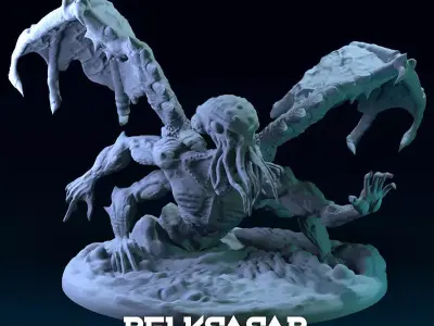 Cthulhu Rising in Dynamic pose 3D print model