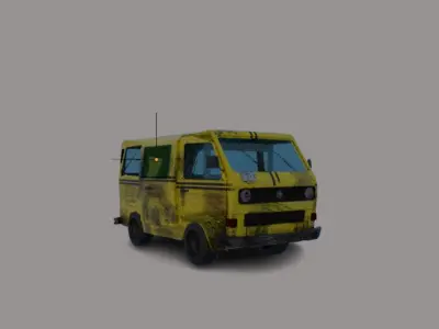 Danfo bus Free 3D model