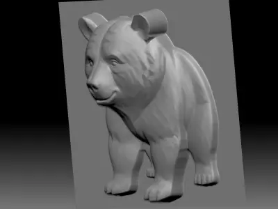 Bear Relief 3D model
