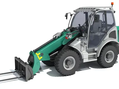 Wheel Loader 3D model
