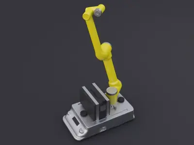 AGV Robot 3D model