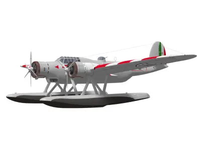 CANT Z506 Airone 3D model purchase