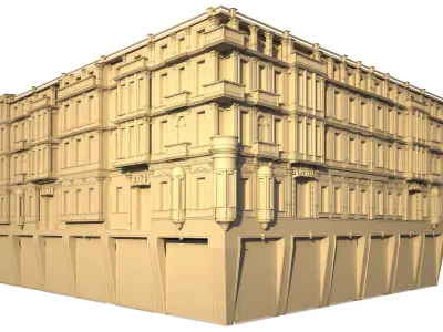 Historical Classic Building 3D model purchase