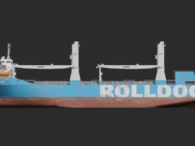 Heavy Lift Vessel 3D model
