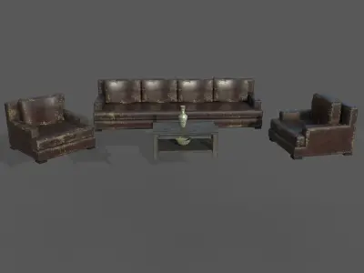Old Furniture 3D Model Pack
