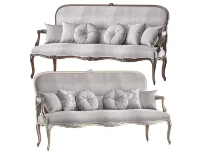 chairish  sofa art 8732 3D model