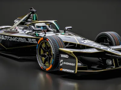  DS Racing Formula E Team 2025 Gen3 Evo Race Car 