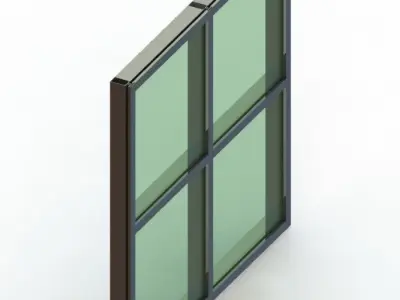 CURTAIN WALL  3D model
