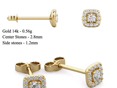 Earring  04 3D print model