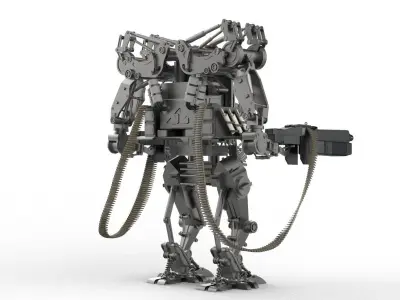 Mech APU Robot 3D model