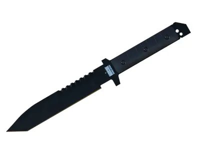 Hardcore Hardware D2 Knife Low-poly 3D model