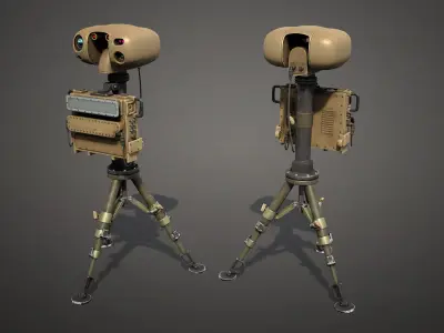 Defense Line Vol6 - Wireless Warfare Low-poly 3D model