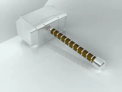 Mjolnir model pack 3D model