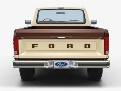 1986 Ford F-150 3D model