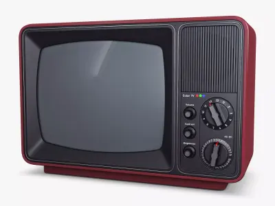 Generic Retro TV M 2 3D model