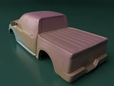 Dodge RAM Rebel - RC - Body 3D print model