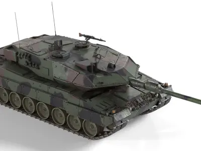 5 Military Vehicles Collection v3 Low-poly 3D model
