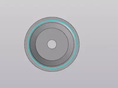 Cylindrical Die Matrix - Stamping Tool Part 3D model