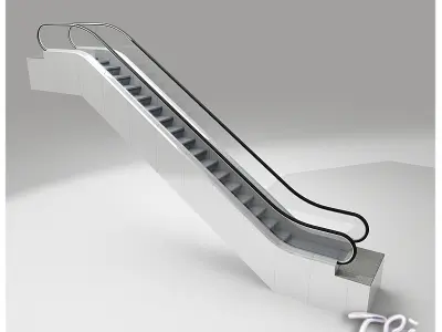 ESCALATORS escalator 3D model
