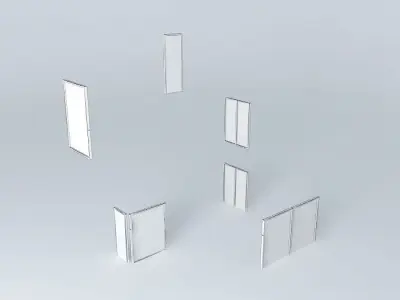 Industrial part Free 3D model V8