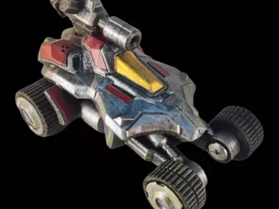 StarCraft 2 Hellion Free 3D print model