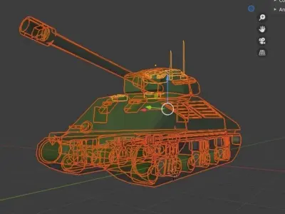 My Sherman Tank 3D model