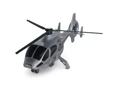Utility Helicopter 3D model 4