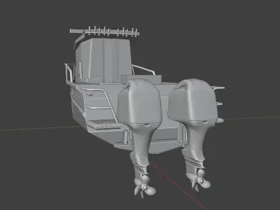2250 Ultra Centrecab Low-poly 3D model