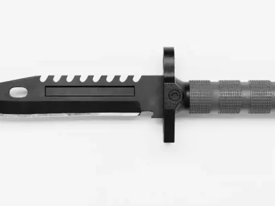 Tactical Knife Free 3D model purchase