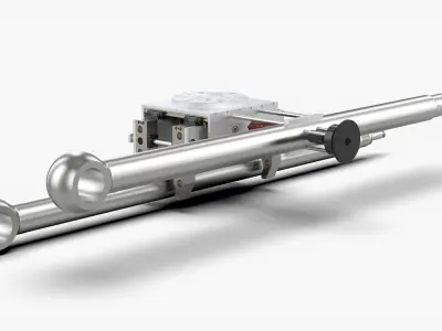Heavy Duty Gripper Robotic Gripper Free 3D model