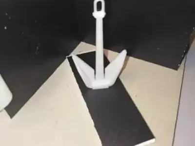 anchor in box 3D print model