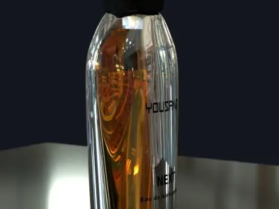 Perfume bottle glass bottle  3D model