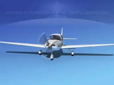 Cirrus SR22 V02 3D model