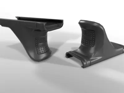 Larue Tactical Handstop Low-poly 3D model